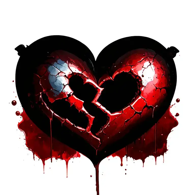 Beaten And Bruised Broken Heart