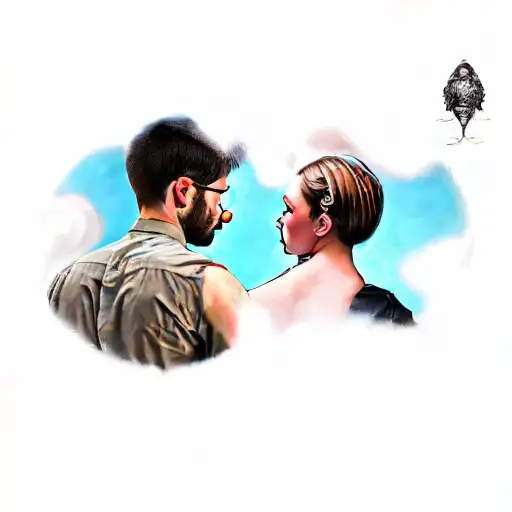 A Man Holding A Baby