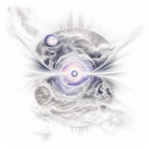 Mystical Universe Space Dark Back Ground