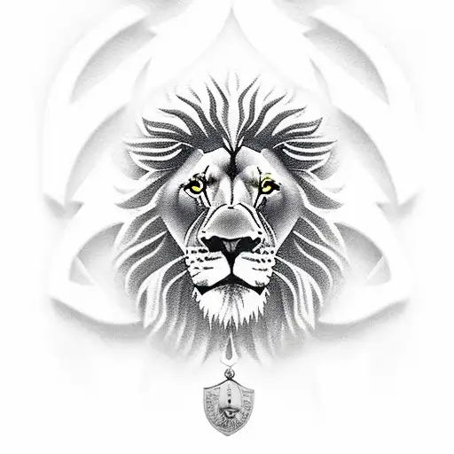 Lion With Sao Bento Medal