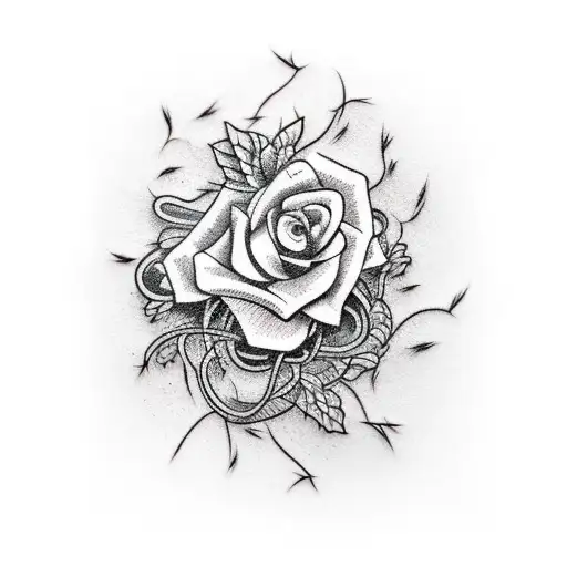 Vine With Barbed Wire