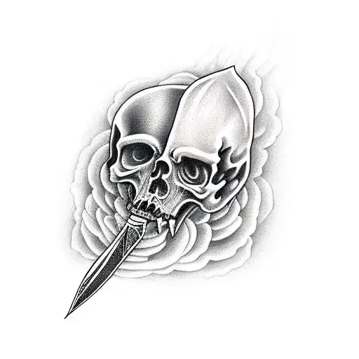 Grim Reaper Covering Dagger