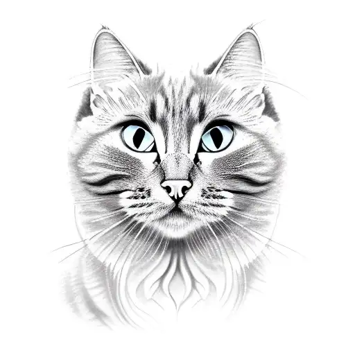 Cat Jaw Open On The Elbow