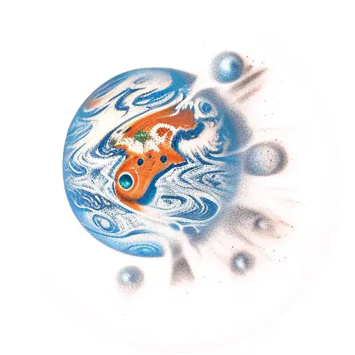 Planet Mars Realistic