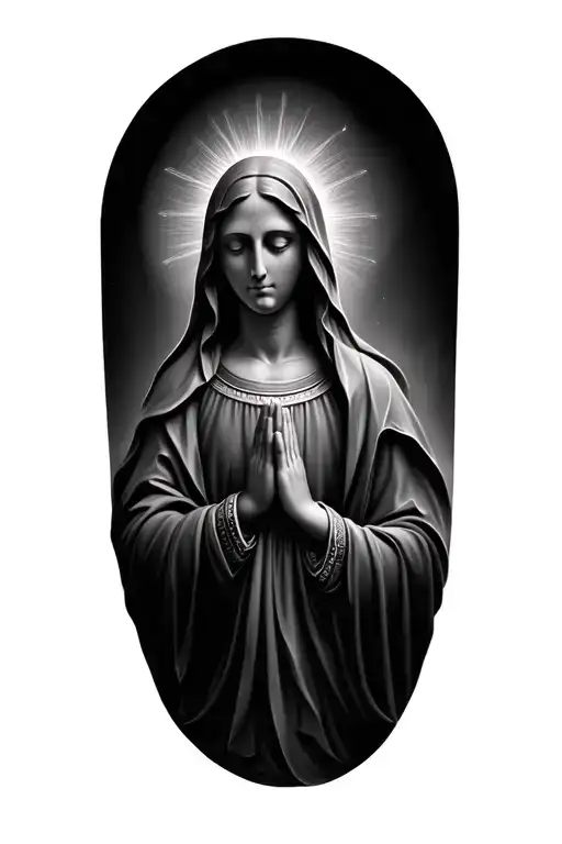 Virgin Mary Praying