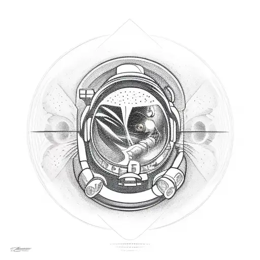 Space With An Astronaut