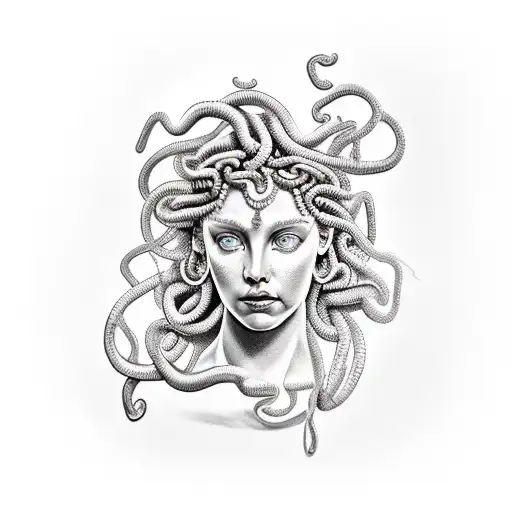 Medusa Greek Tattoo