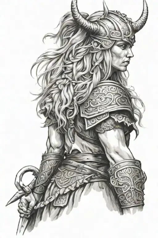 Freya Viking Warrior