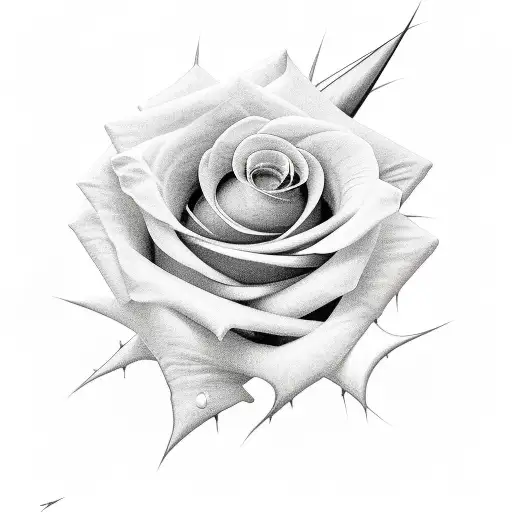 Rose With Thorns