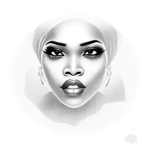 Black Female Ghose With A Camera Named 'Abby'