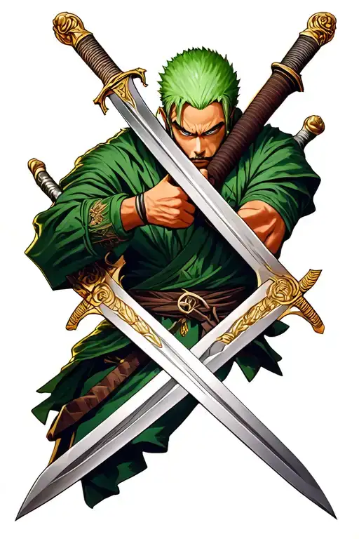 Zoro Three Swords Combined