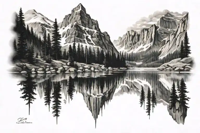 Mountains Lake Forest