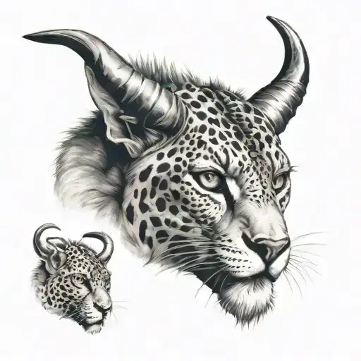 Capricorn Panter Half Face