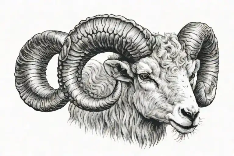 Dainty Ram Horns
