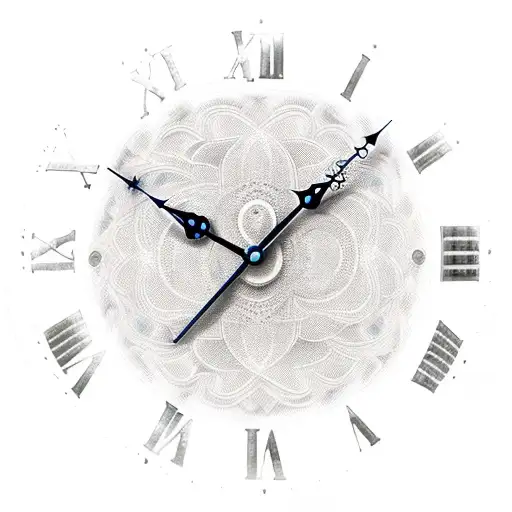 A Clock Going Back In Time