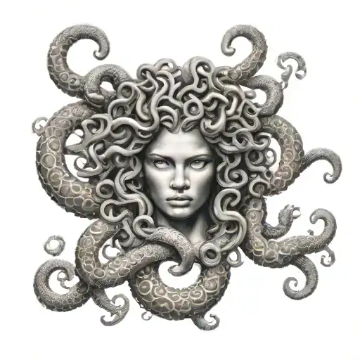 Medusa Tattoo Design