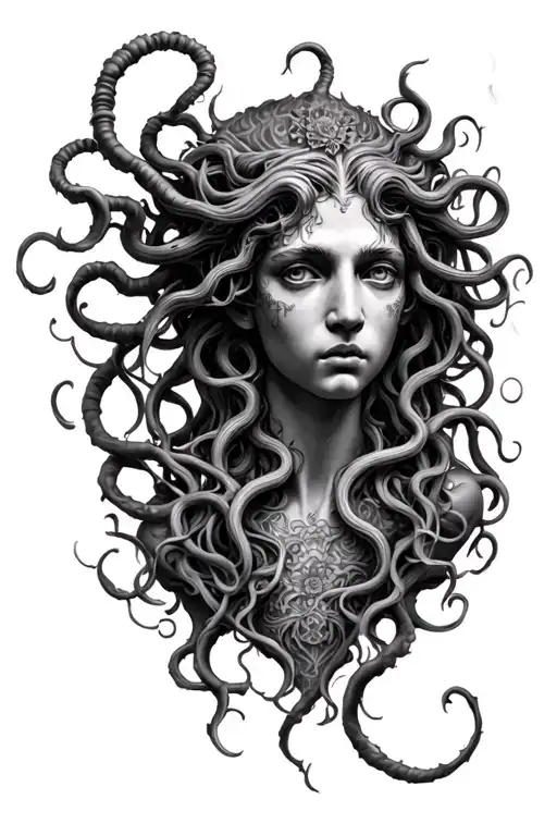 Medusa Head Sleve Tattoo On My Arm