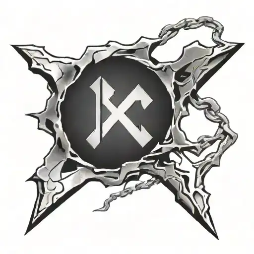 Enochain Rune Symbolizing Strength