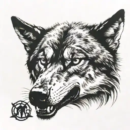 Wolf Scorpio Zodiac Sign