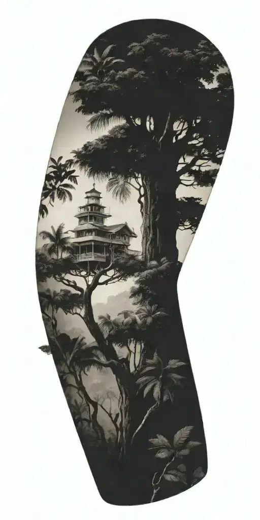 Coqui Rainforest America Family Tree Branches Lighthouse