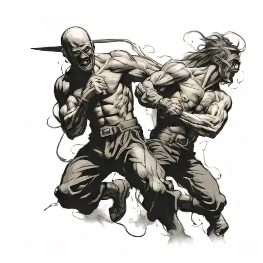 Fighting Dark Figuers