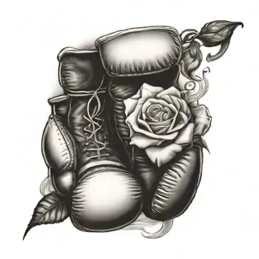 Rose Shaped Like Boxing Glove