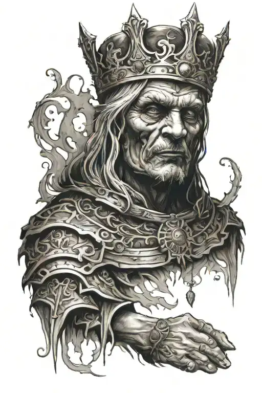 Darkness King Sitting