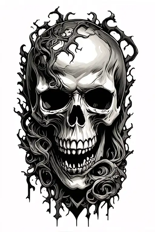 Skulls Graveyard Vampire