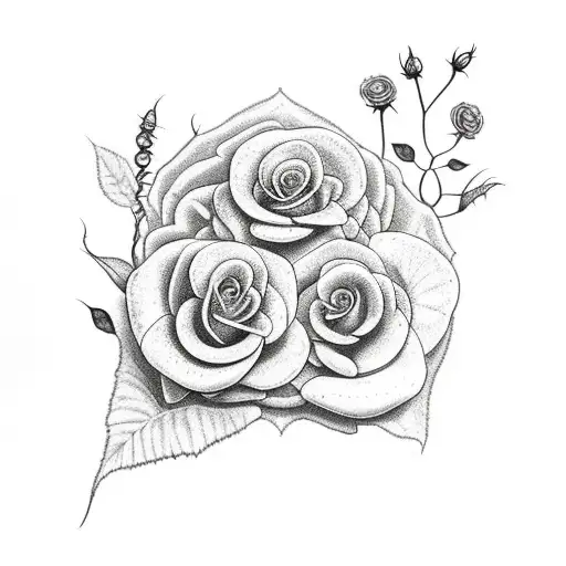 Snake Heads As Butterfly With A Rose Going Through It That Has Poison Ivy As Leaves