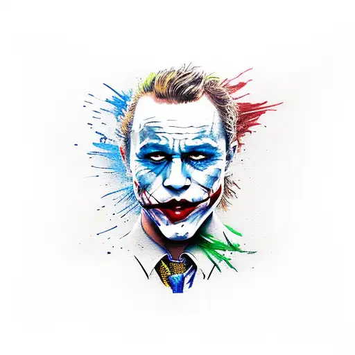 Heath Ledger Joker Why So Serious