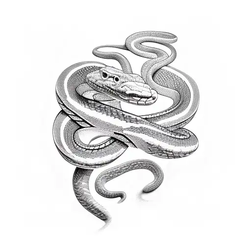 Snake Slithering Up Arm