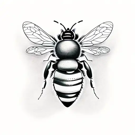 Bee Using A Computer