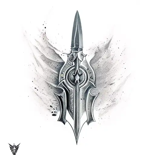 A Assasin Dagger With Blood