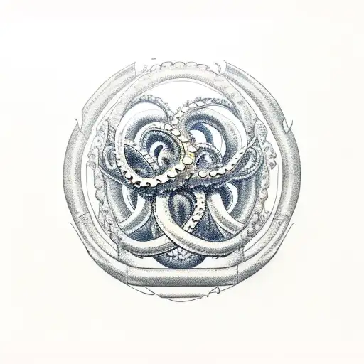 Metal Kraken Sinking Ship