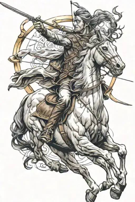 Sagittarius Archer Riding