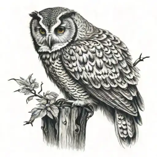 Owl Sitting