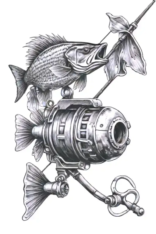 Detailed Fishing Rod