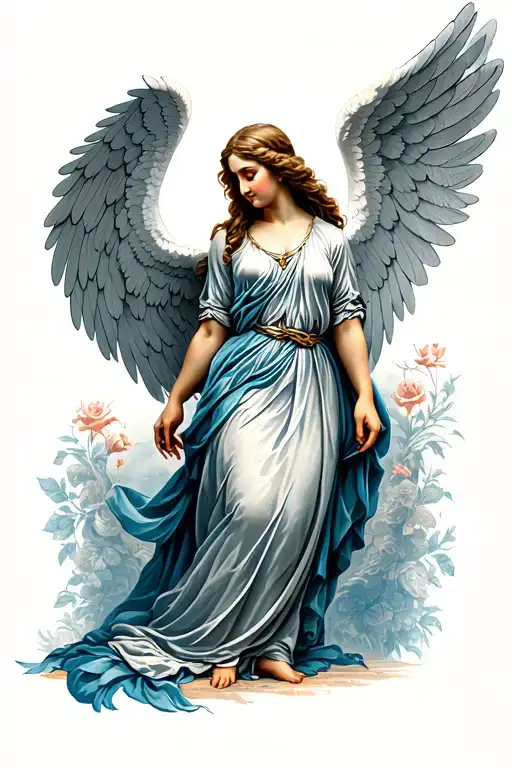 Collessuem Angel Cursive Writing