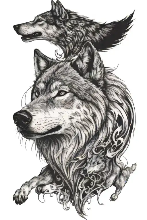 Wolf Idea Involving My Grandfather Passing