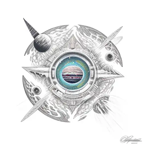 Event Horizon In Outer Space