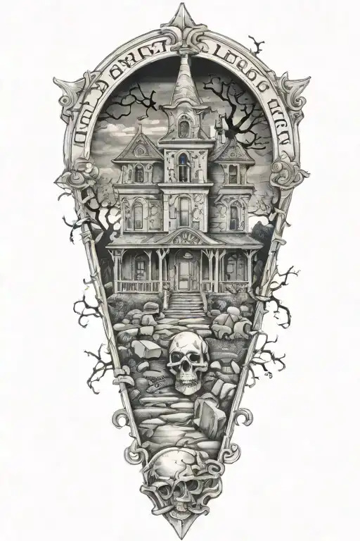 Cemetary Haunted House