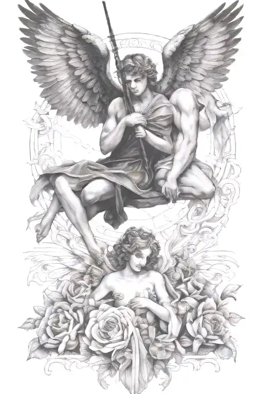 Fallen Angel And Marie Madeleine