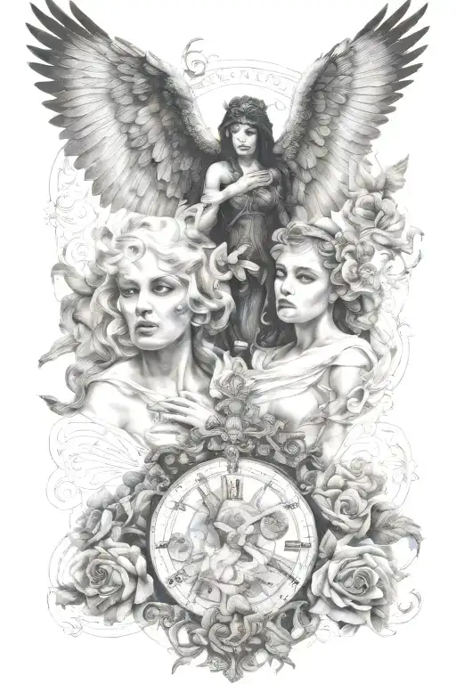 Fallen Angel And Marie Madeleine