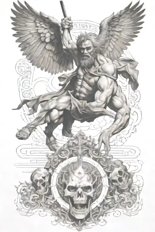 Angle Pull Man From Hell Fire