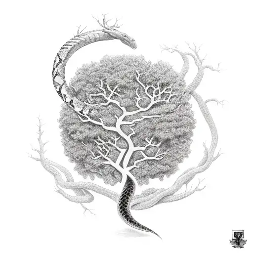 World Tree With Snake