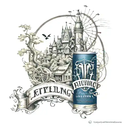 Efteling Theme Park With Love And Monster Energy Can