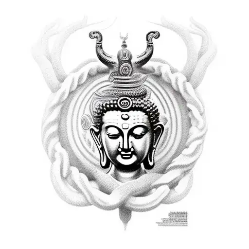 Medusa Buddha Gladiator