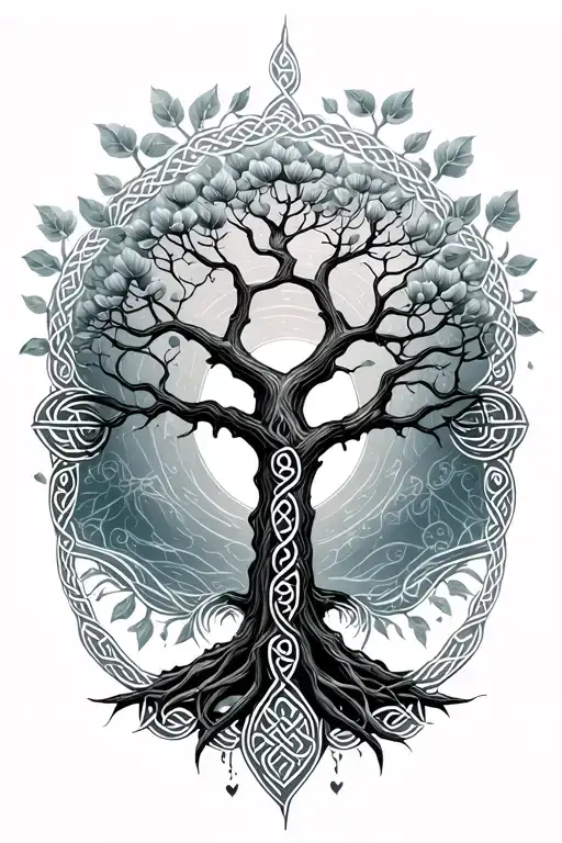 Tree Of Life Celtic Style