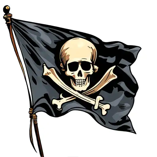 Women Pirate Flag