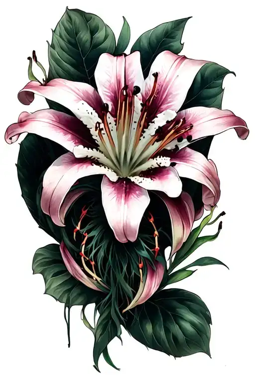 Tokyo Ghoul Tiger Spider Lily Intertwined